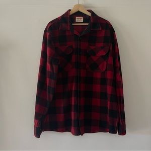 Wrangler fleece flannel size XL